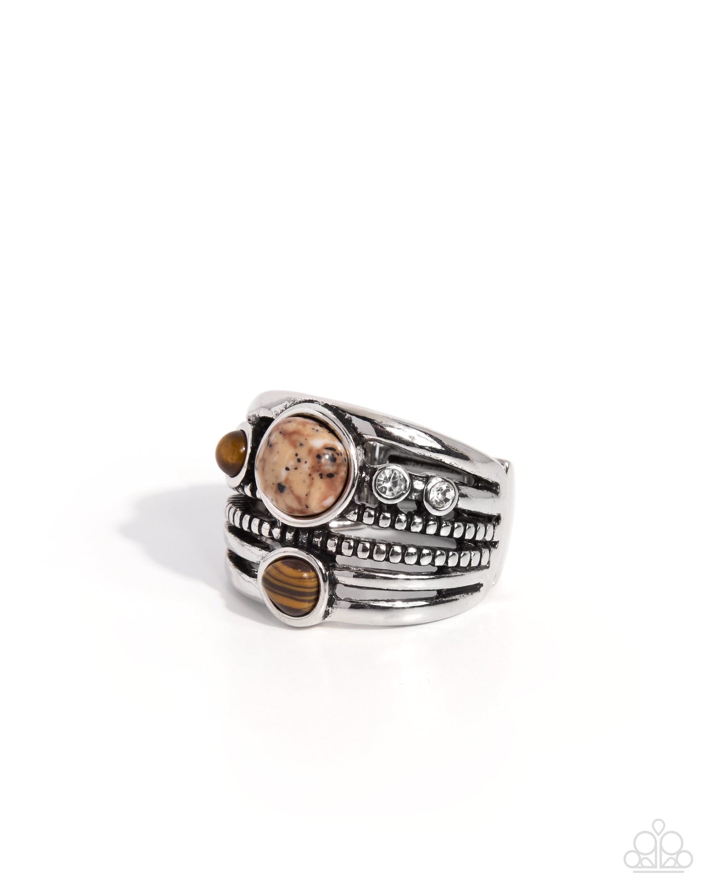 Out of BANDS - brown - Paparazzi ring
