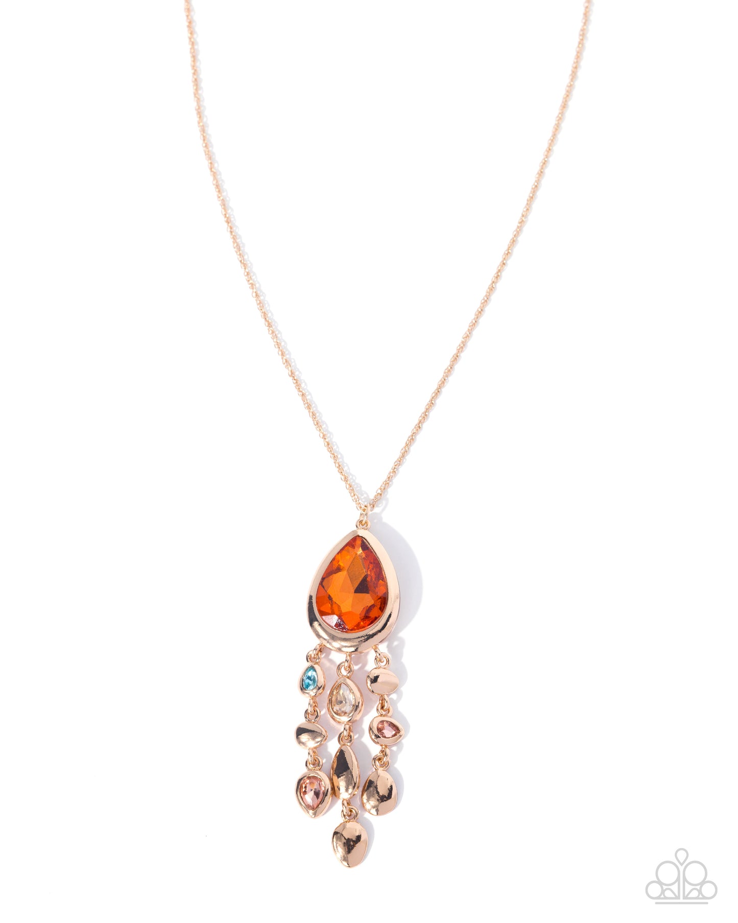 Oval Observation - multi - Paparazzi necklace