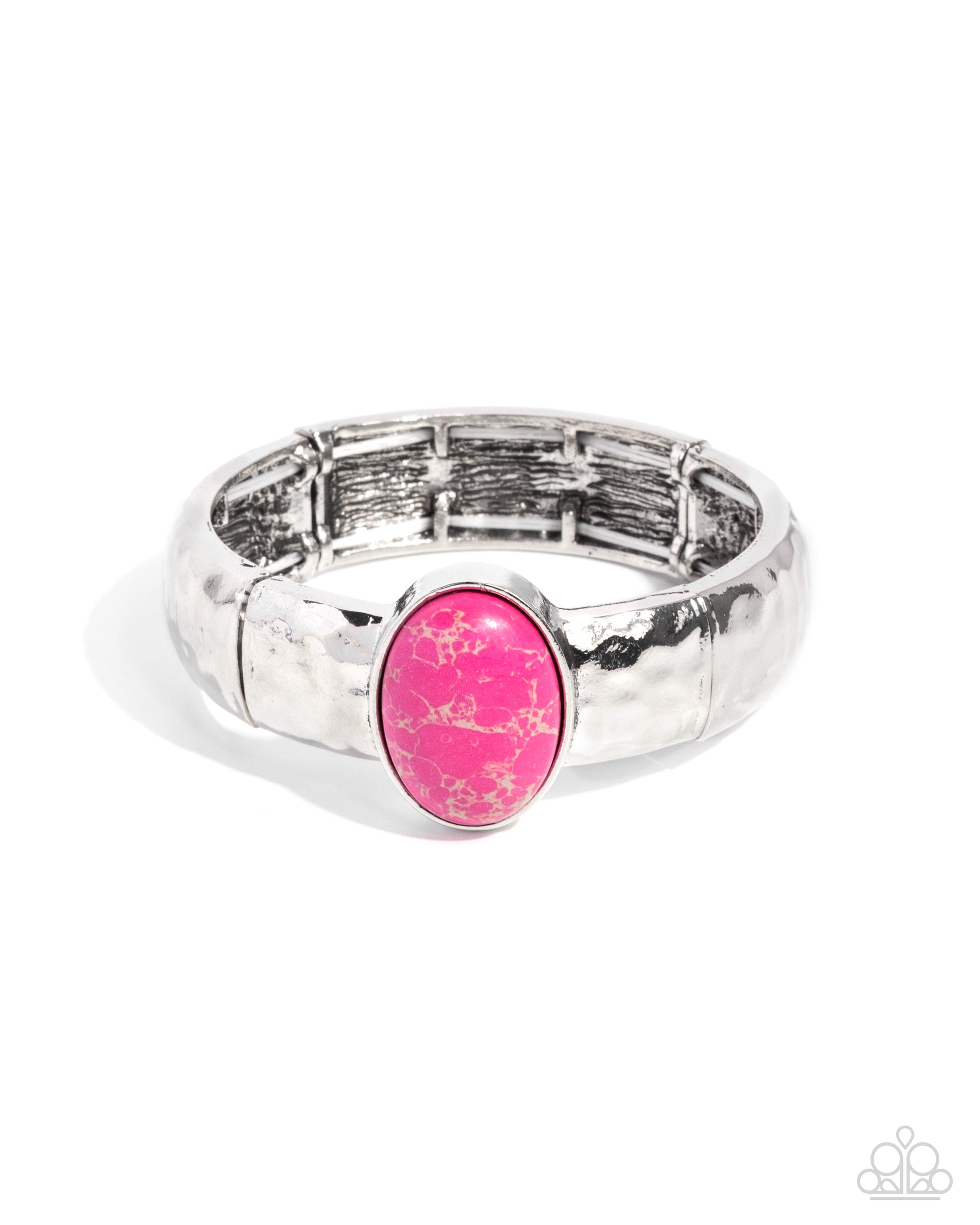 Oval Obsession - pink - Paparazzi bracelet