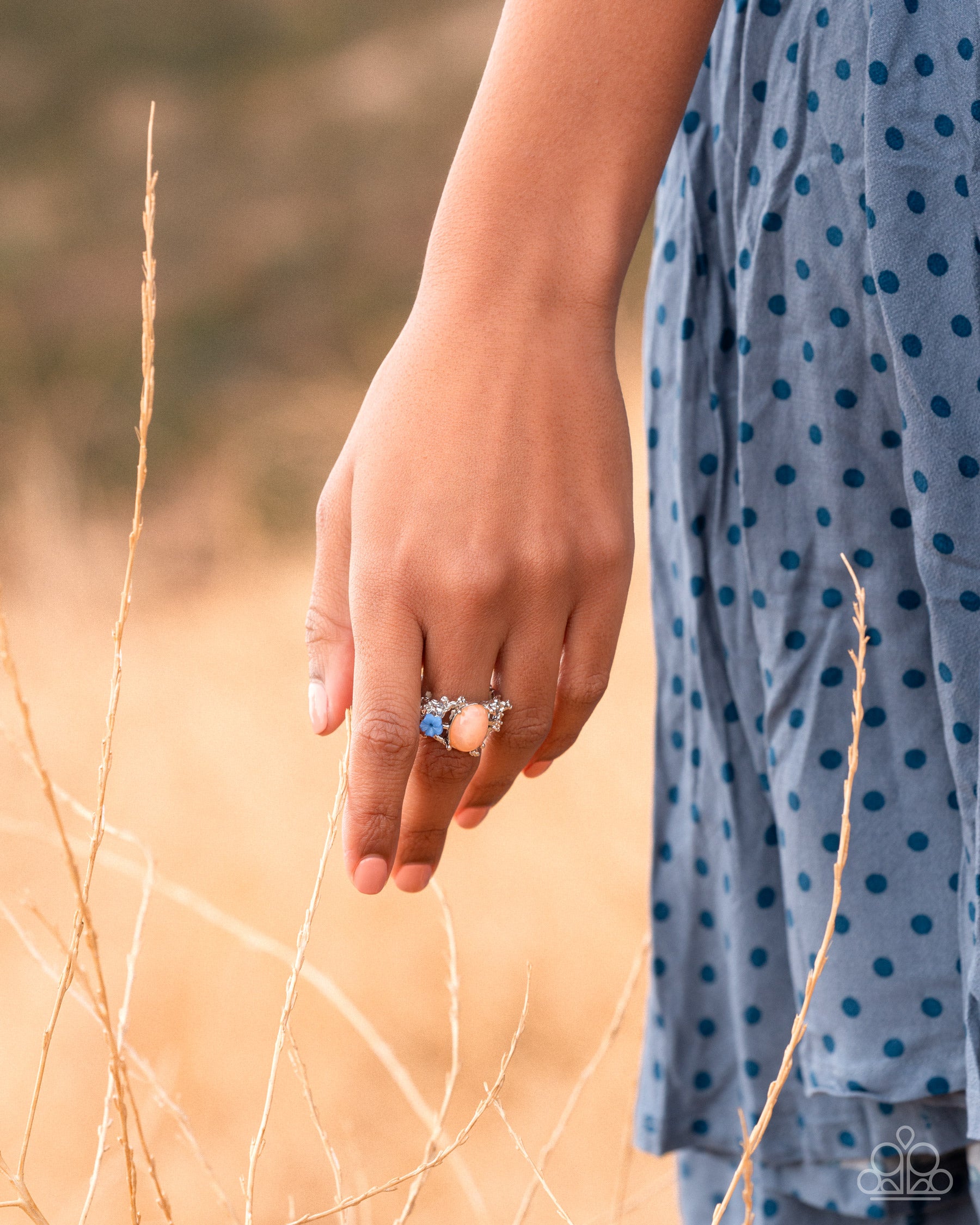 Oval Occupation - orange - Paparazzi ring