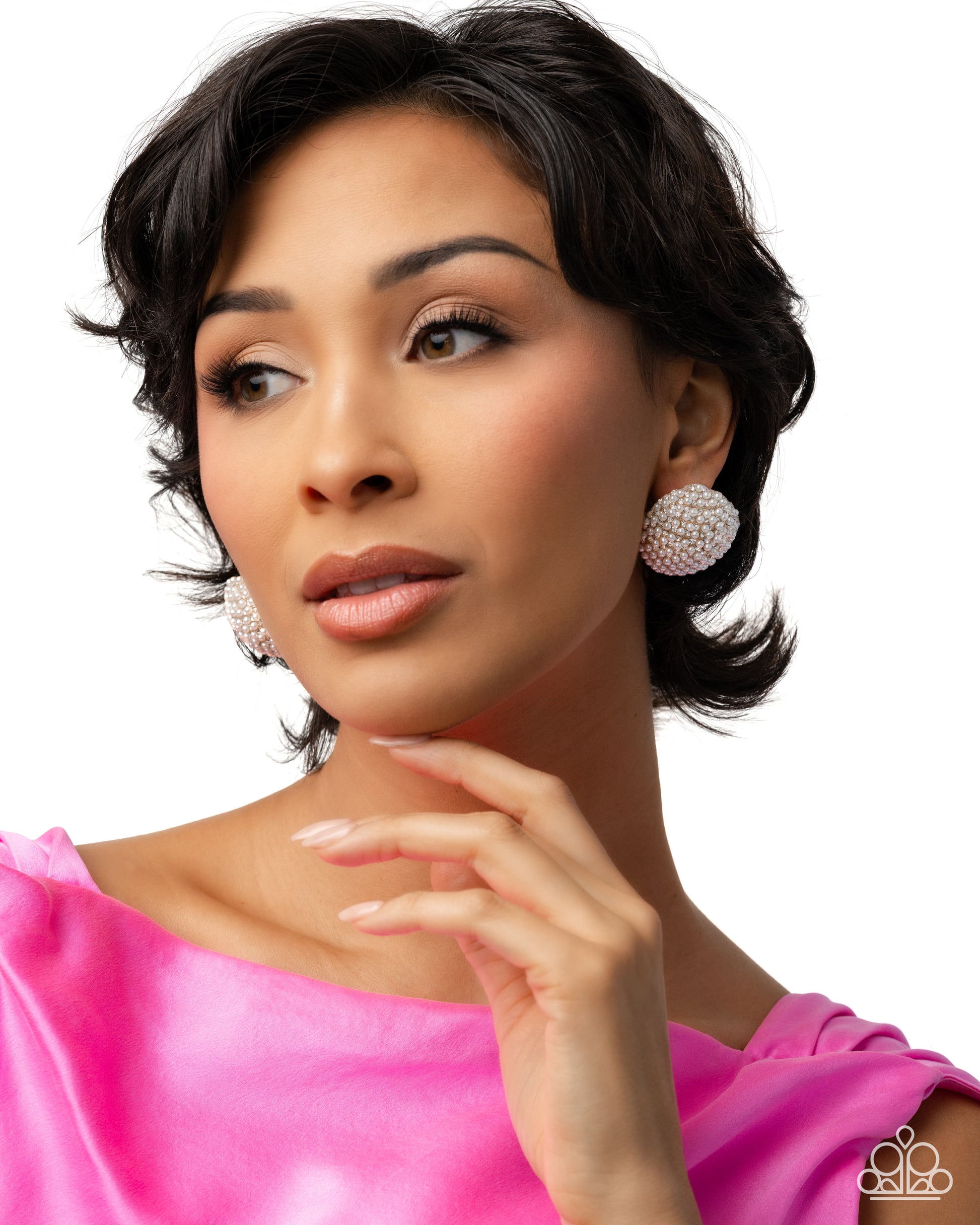 Overwhelming Opulence - gold - Paparazzi earrings
