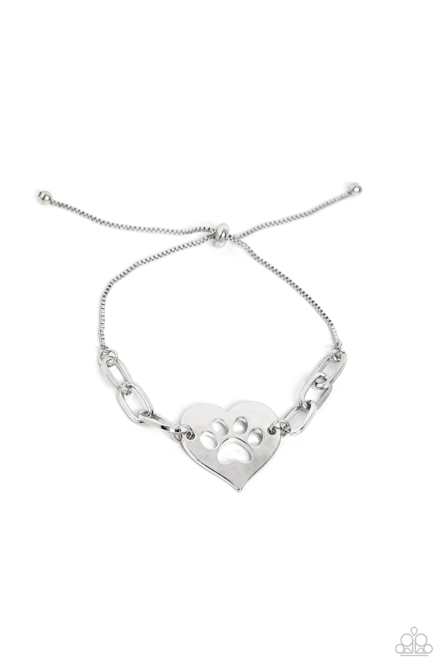PAW-sitively Perfect - silver - Paparazzi bracelet