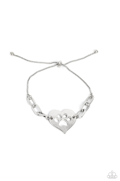 PAW-sitively Perfect - silver - Paparazzi bracelet