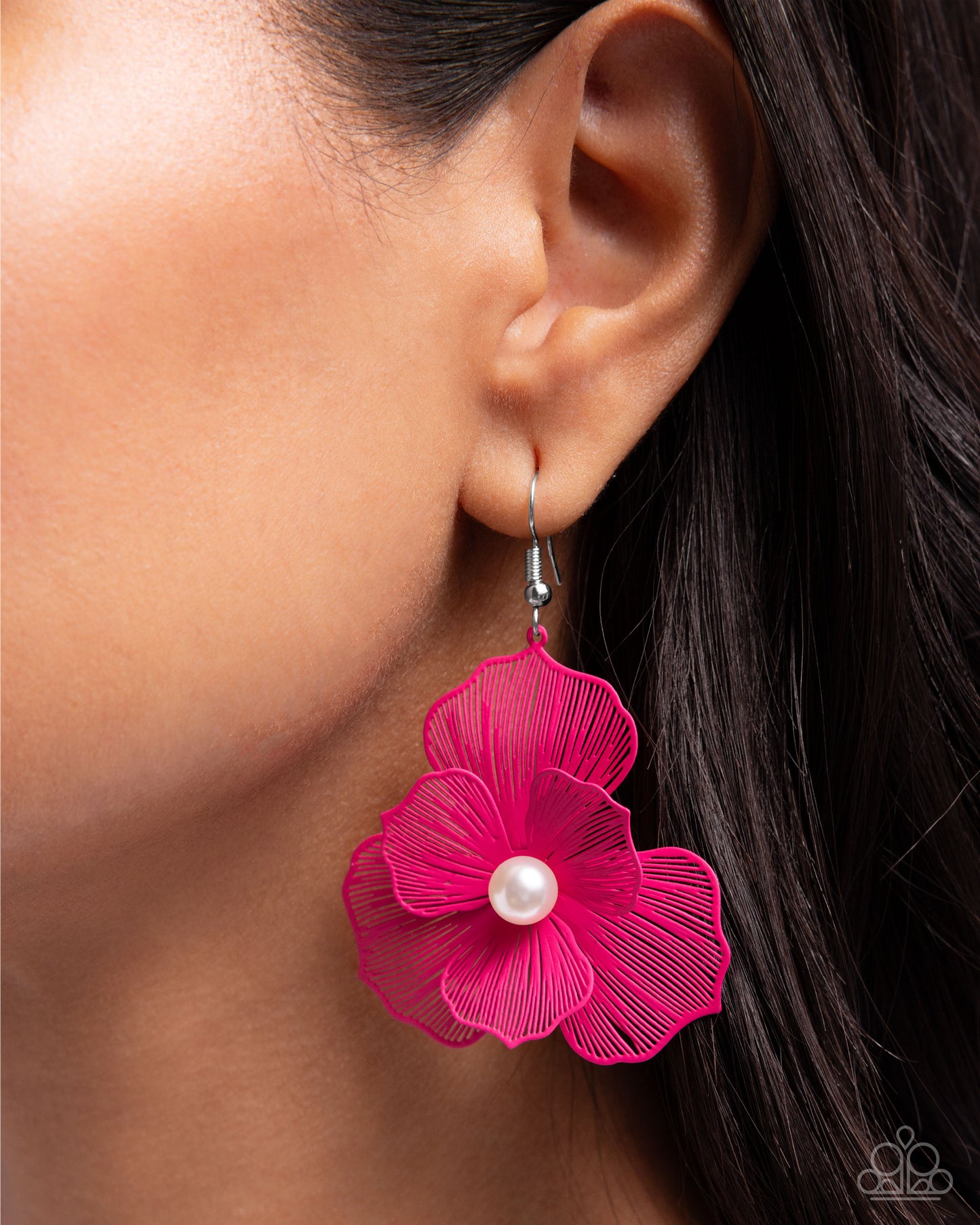 PETAL the Score - pink - Paparazzi earrings