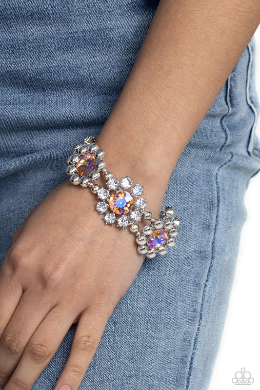 Pact of Petals - orange - Paparazzi bracelet