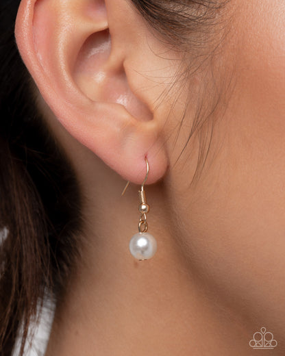 Paid in Pearls - gold - Paparazzi complete set