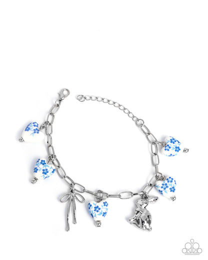 Painted Pact -  blue - Paparazzi complete set