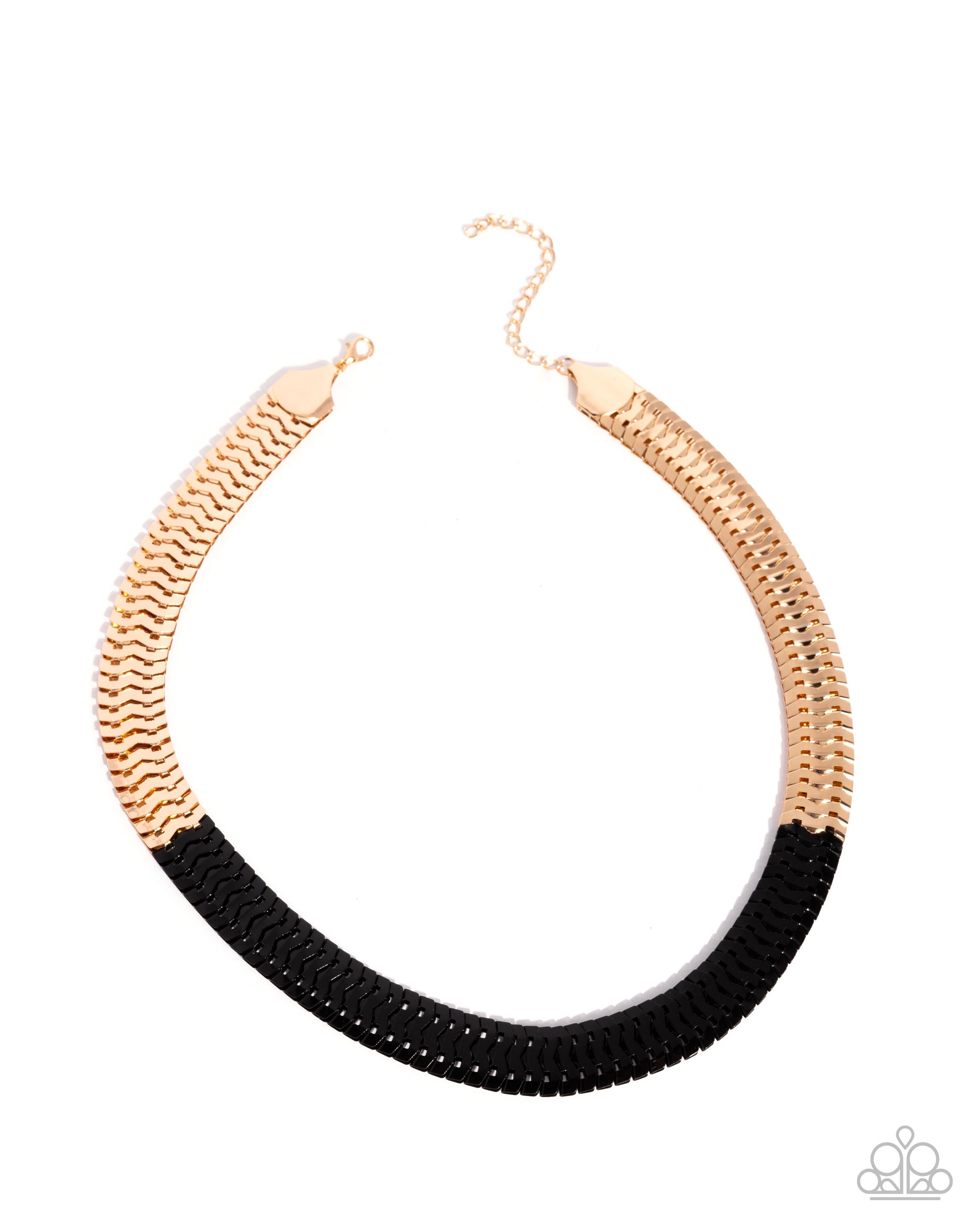 Painted Paradox - black - Paparazzi necklace