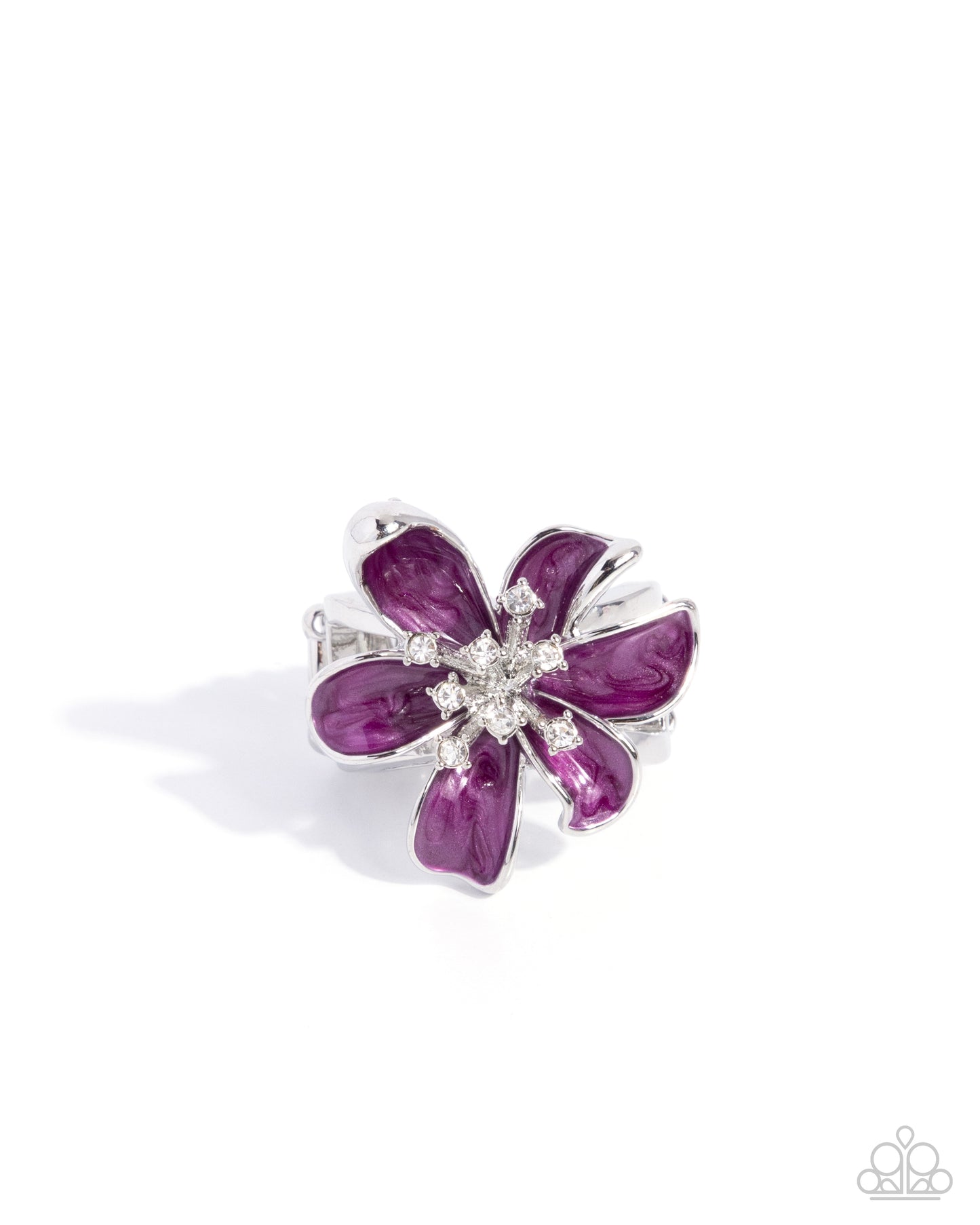 Painted Party - purple - Paparazzi ring