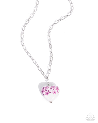 Painted Poetry - purple - Paparazzi necklace
