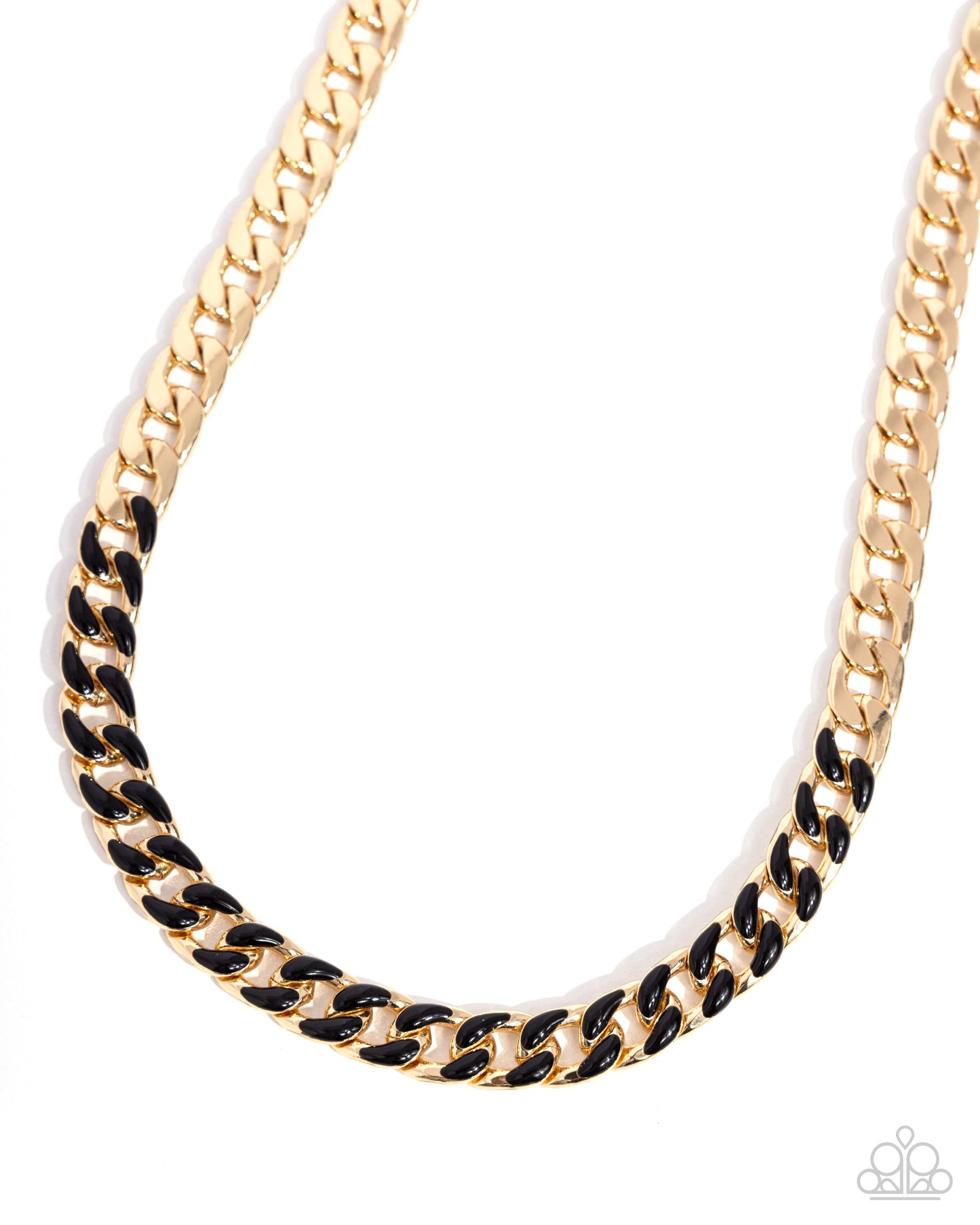 Painted Problem - black - Paparazzi necklace