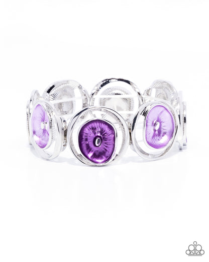 Painted Promise - purple - Paparazzi bracelet