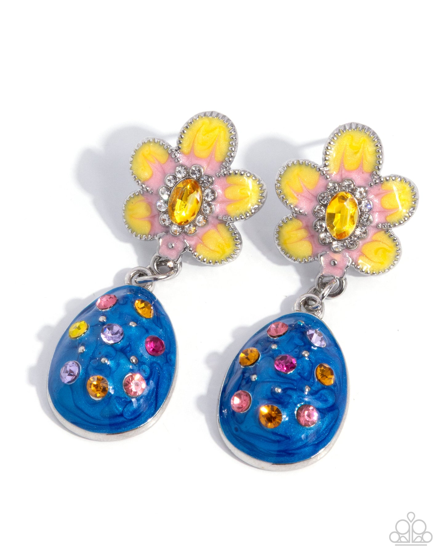 Painting Eggs - multi - Paparazzi earrings