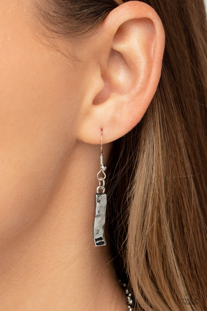 Paisley Pastime - silver - Paparazzi necklace