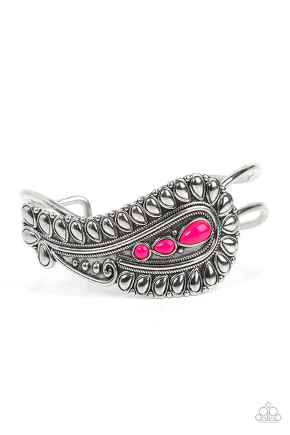 Paisley Prairie - pink - Paparazzi bracelet