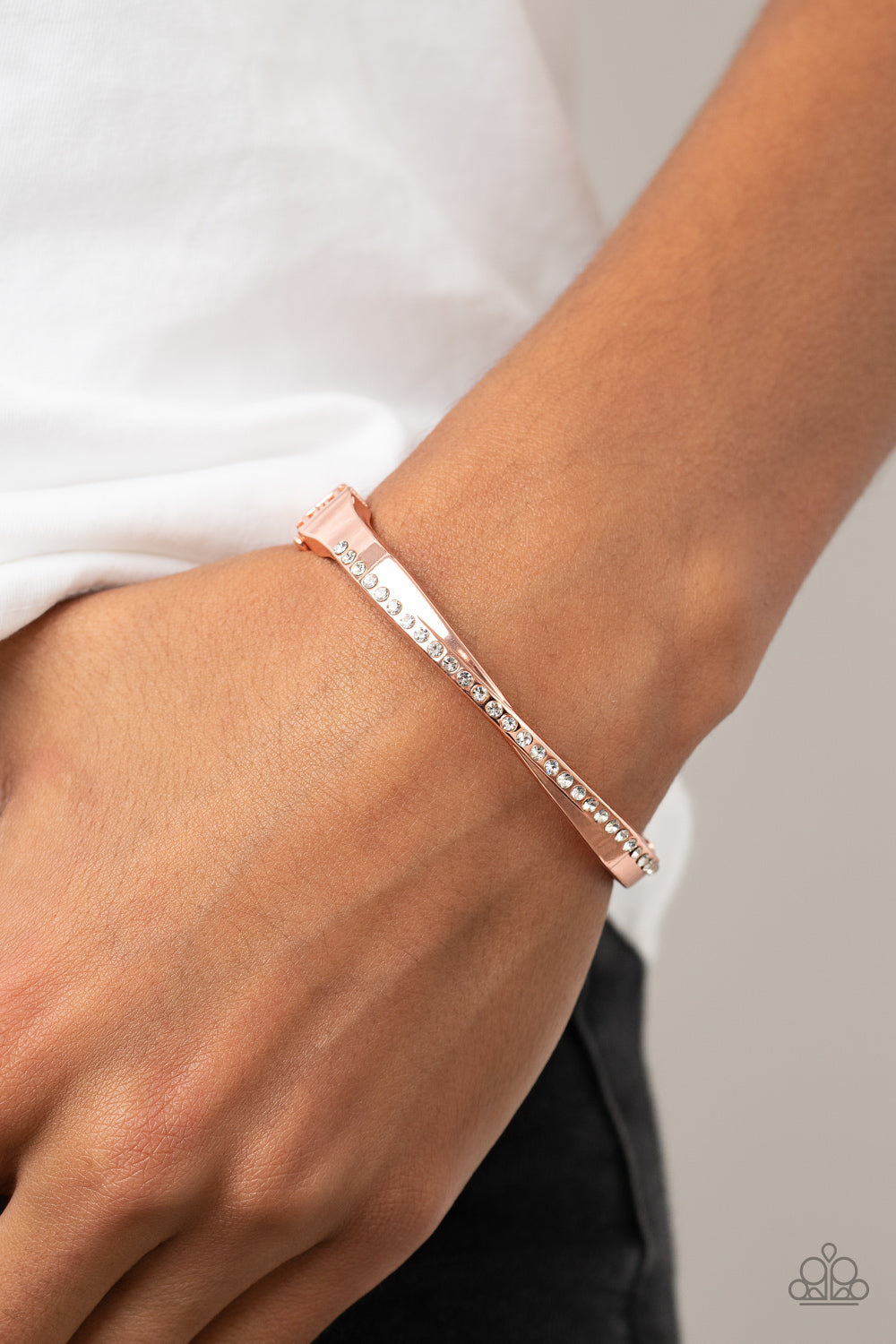 Palace Penthouse - copper - Paparazzi bracelet