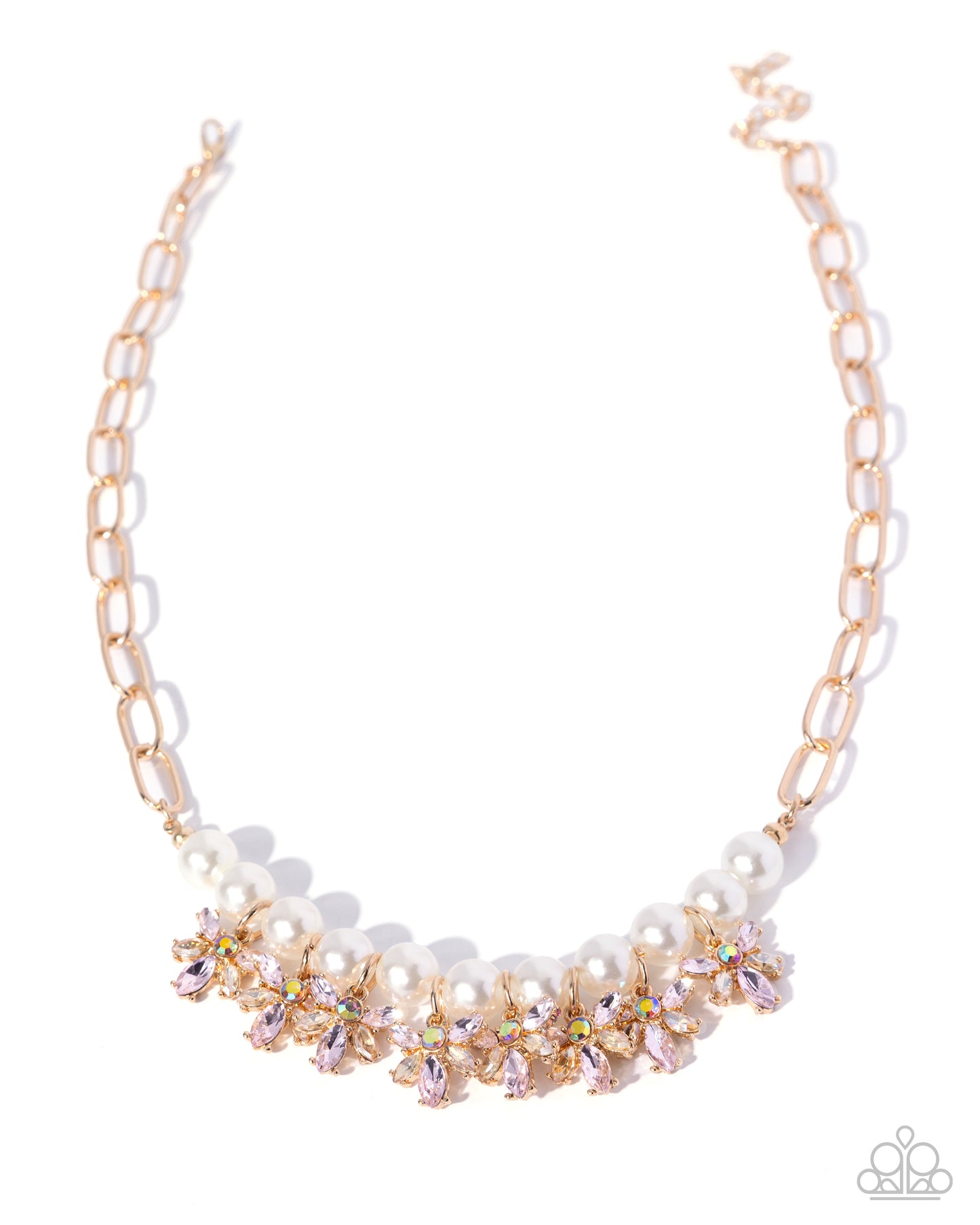 Palace Pizzazz - pink - Paparazzi necklace