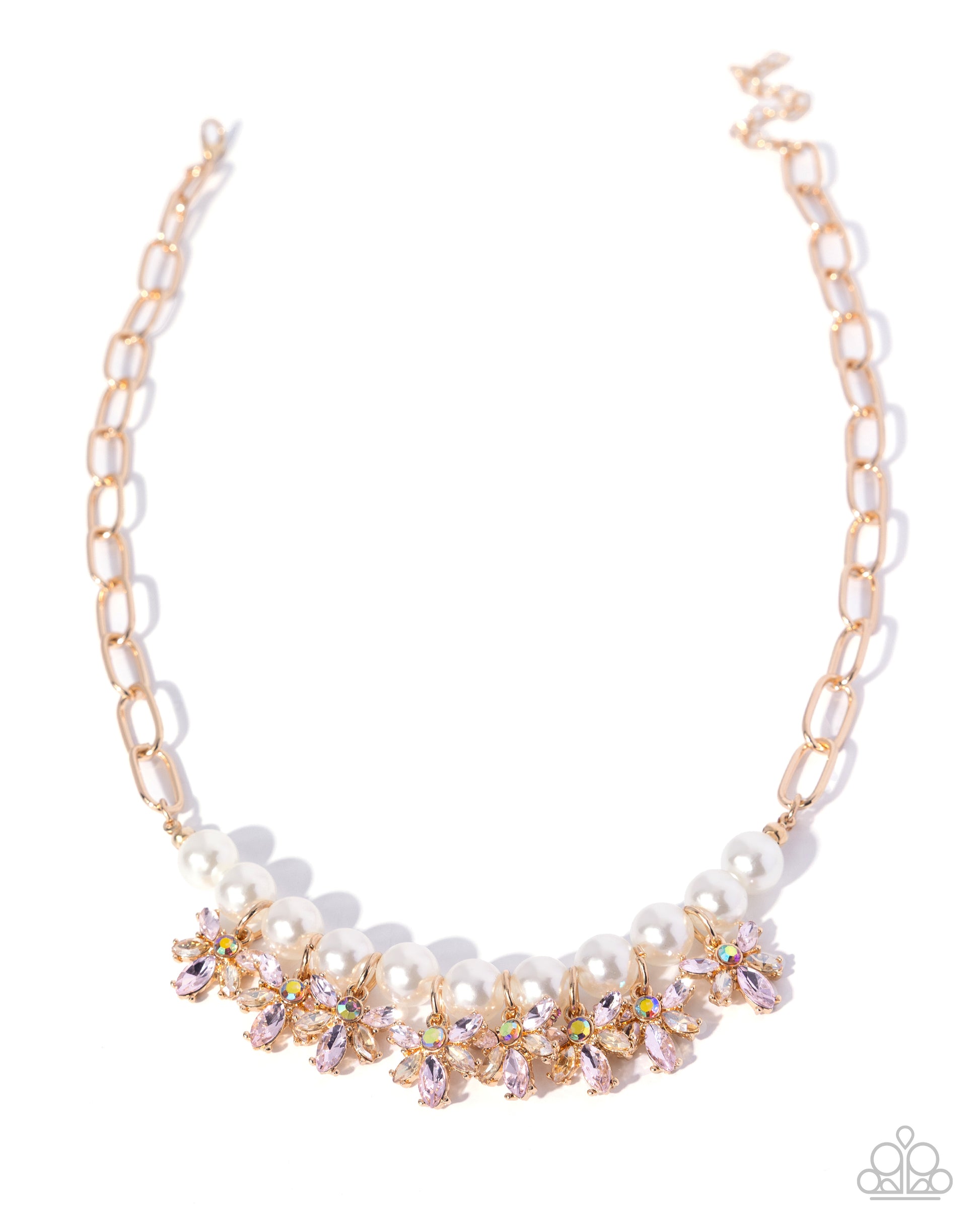 Palace Pizzazz - pink - Paparazzi necklace
