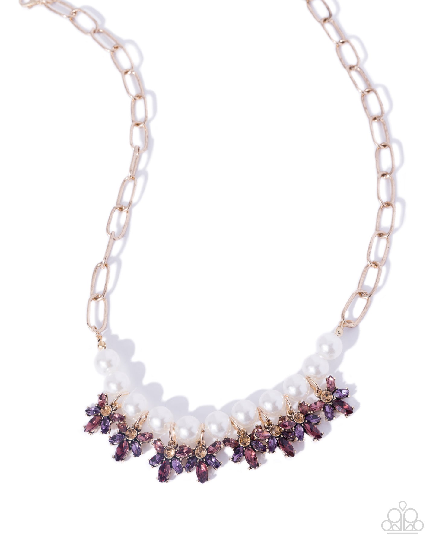 Palace Pizzazz - purple - Paparazzi necklace