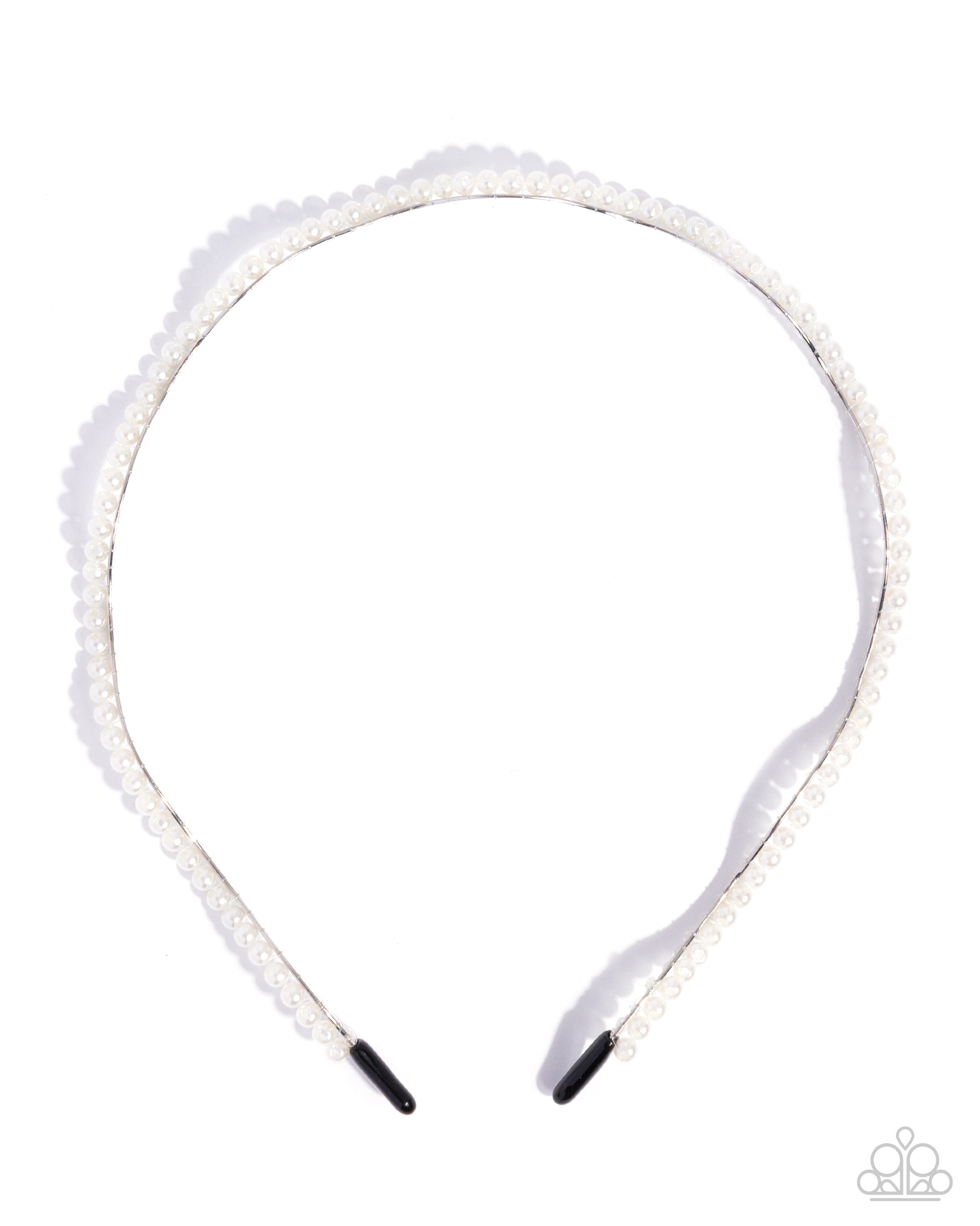 Palatable Pearls - white - Paparazzi headband