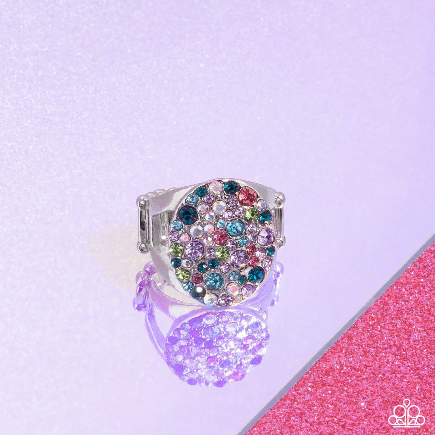 Pampered Pattern - multi - Paparazzi ring