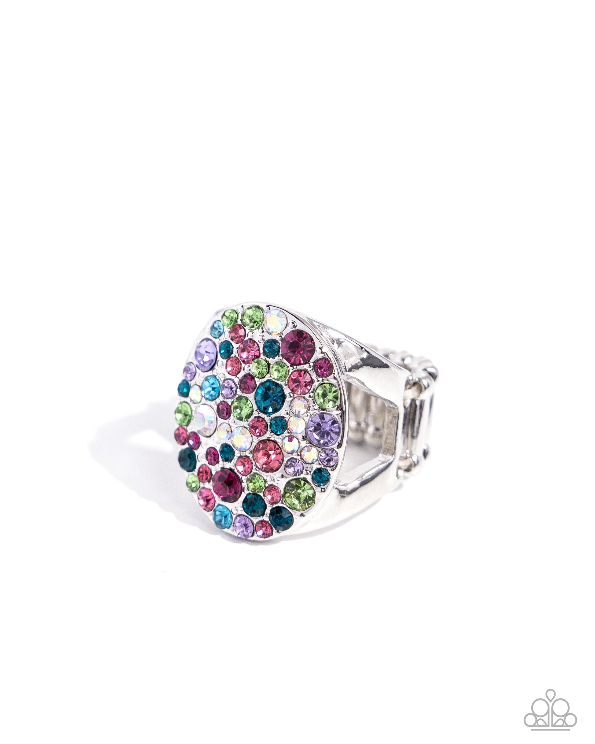 Pampered Pattern - multi - Paparazzi ring