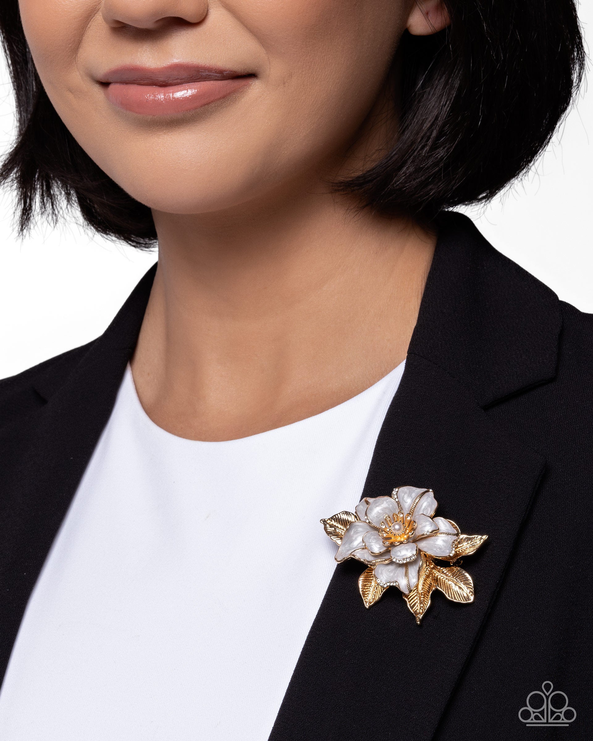 Pampered Prelude - multi - Paparazzi brooch