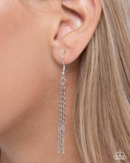 Panda Perfection - silver - Paparazzi necklace