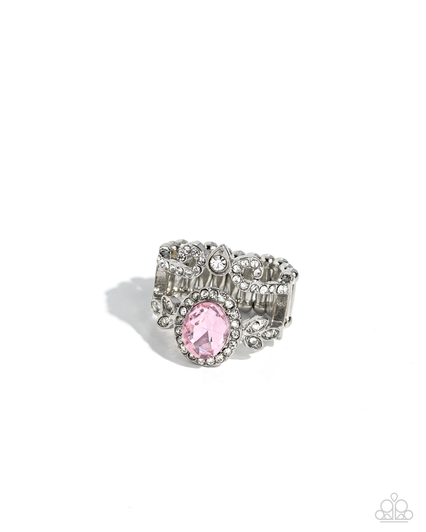 Parisian Pinnacle - pink - Paparazzi ring