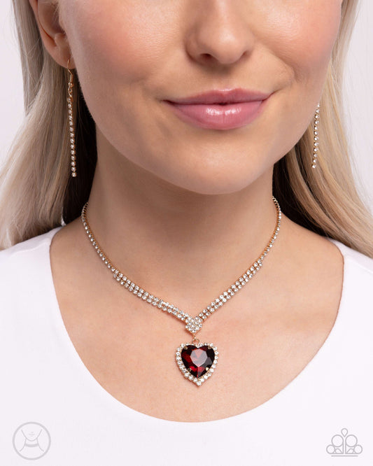 Parisian Playdate - brown - Paparazzi necklace