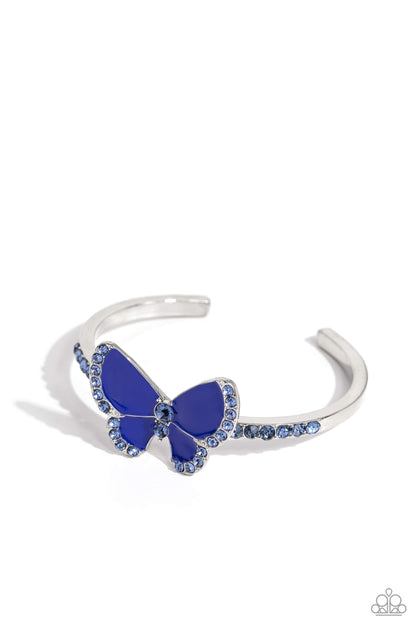 Particularly Painted - blue - Paparazzi bracelet