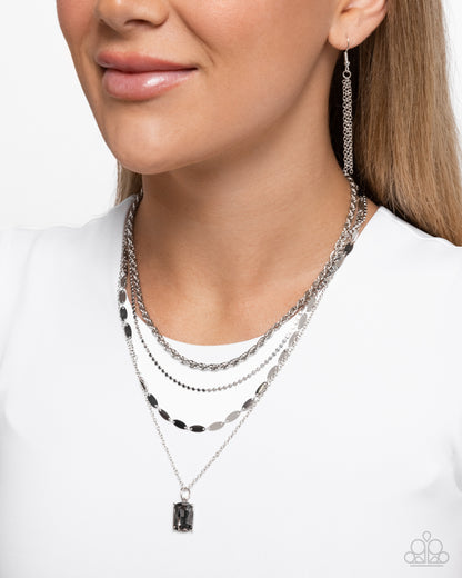 Partnership Promise - silver - Paparazzi necklace