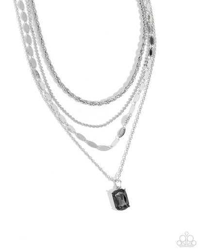 Partnership Promise - silver - Paparazzi necklace