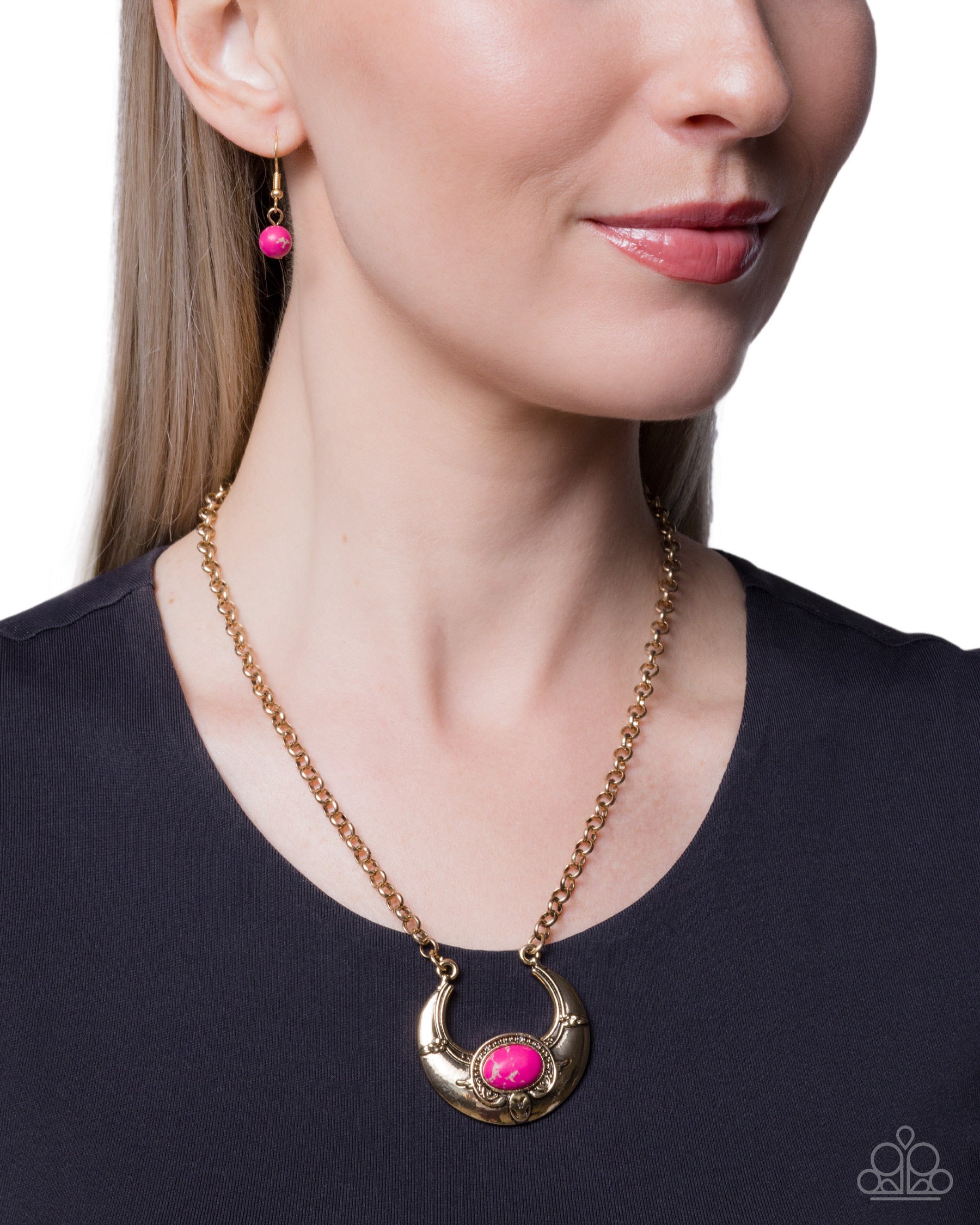 Passionate Principle - pink - Paparazzi necklace