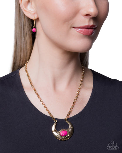 Passionate Principle - pink - Paparazzi necklace