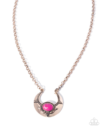 Passionate Principle - pink - Paparazzi necklace