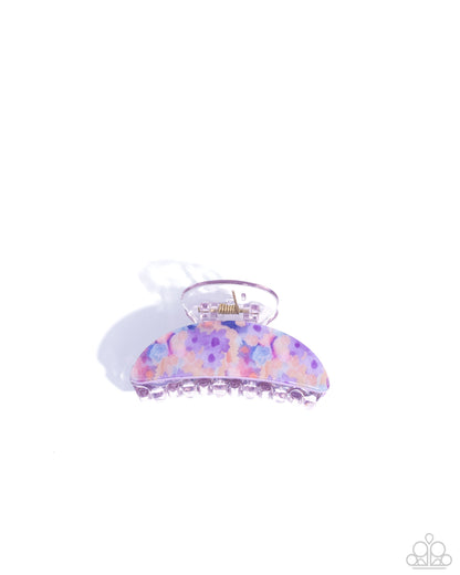 Pastel Pattern - multi - Paparazzi hair clip