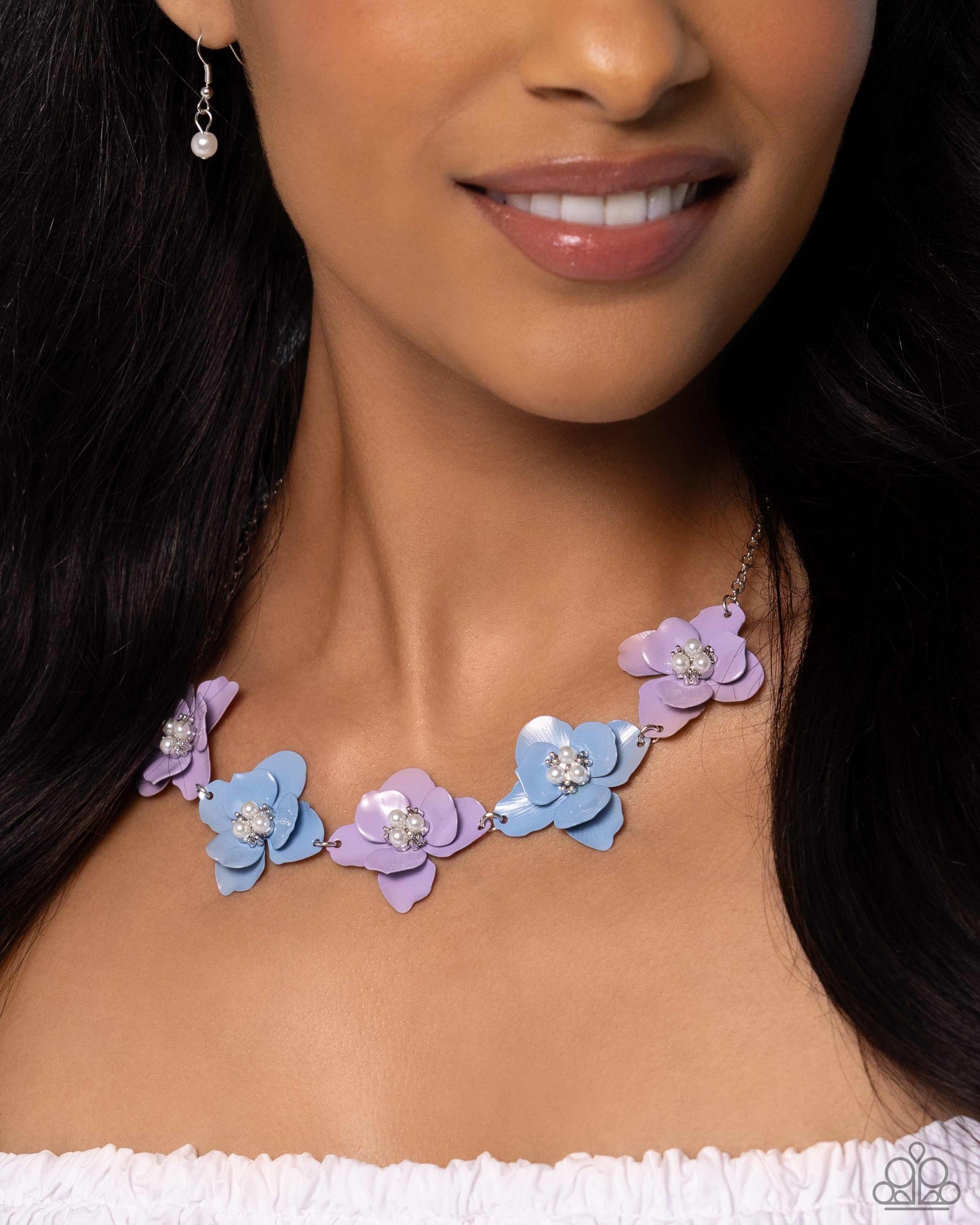 Pastel Pizzazz - purple - Paparazzi necklace