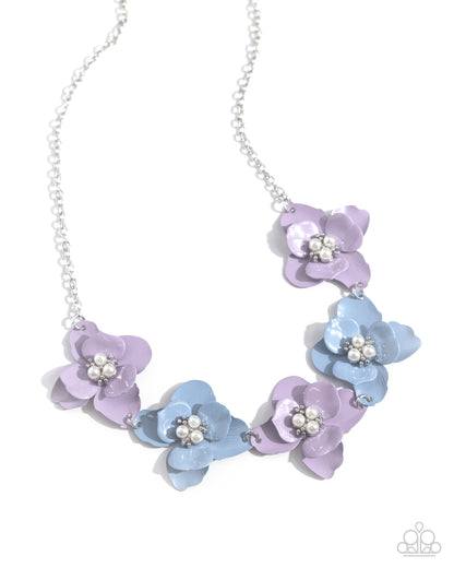 Pastel Pizzazz - purple - Paparazzi necklace