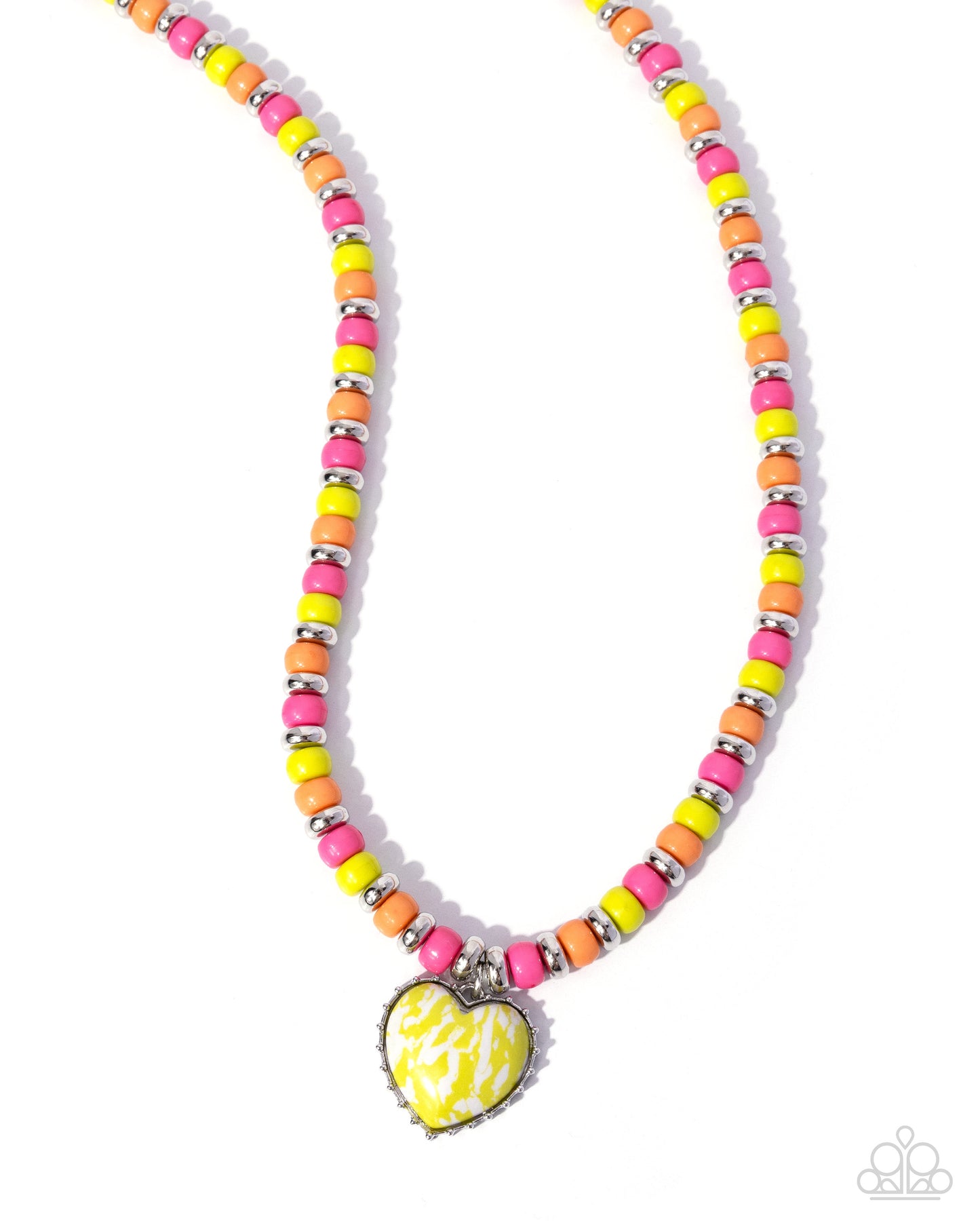 Peaceful Pattern - green - Paparazzi necklace