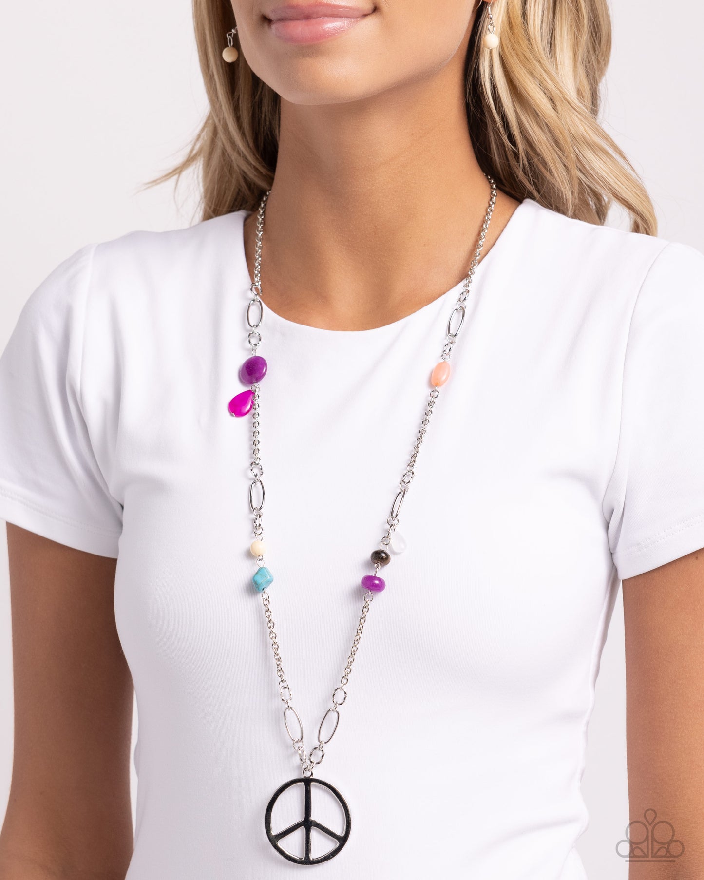 Peaceful Playtime - purple - Paparazzi necklace