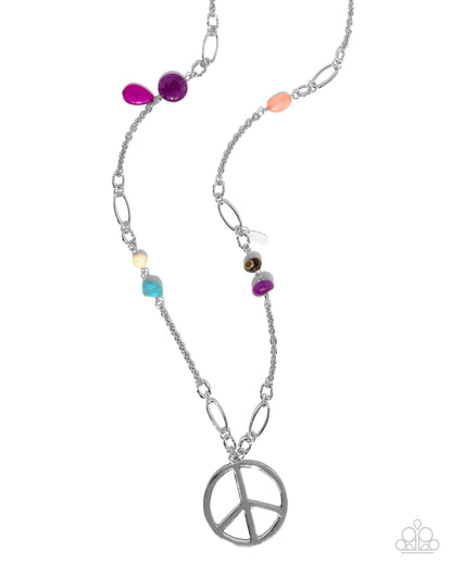 Peaceful Playtime - purple - Paparazzi necklace