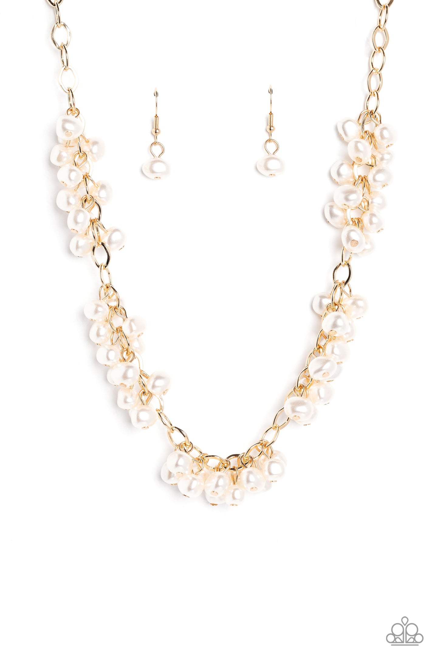 Pearl Parlor - gold - Paparazzi necklace