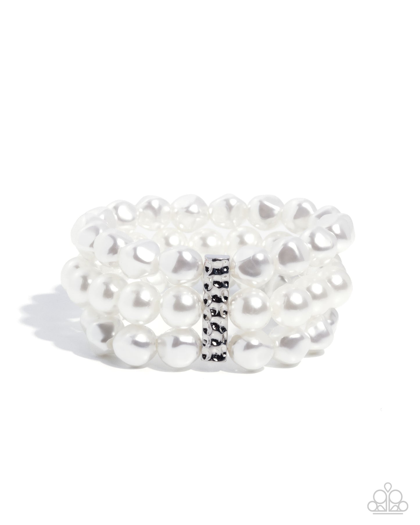 Pearl Pedigree - white - Paparazzi bracelet