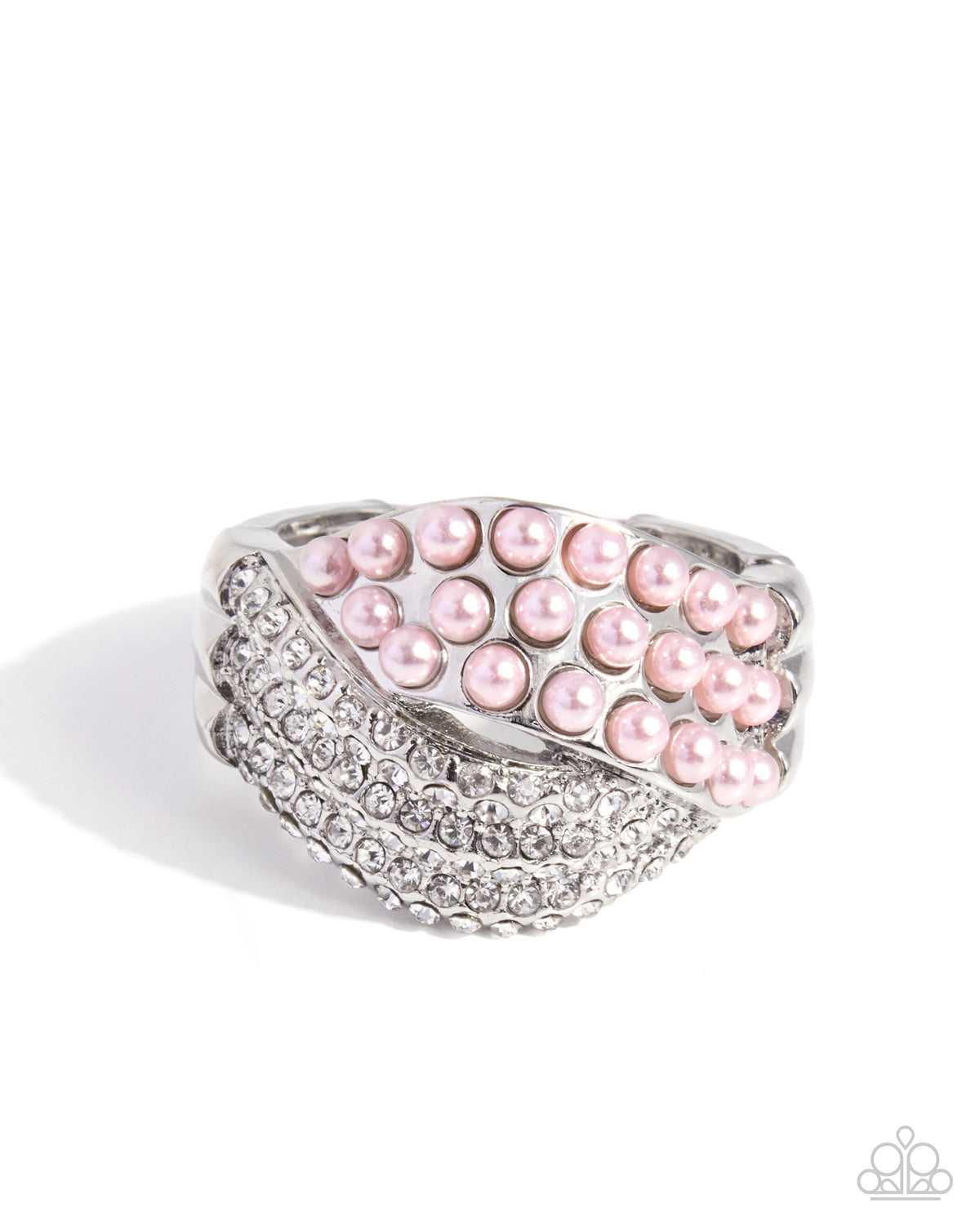 Pearl Poetry - pink - Paparazzi ring