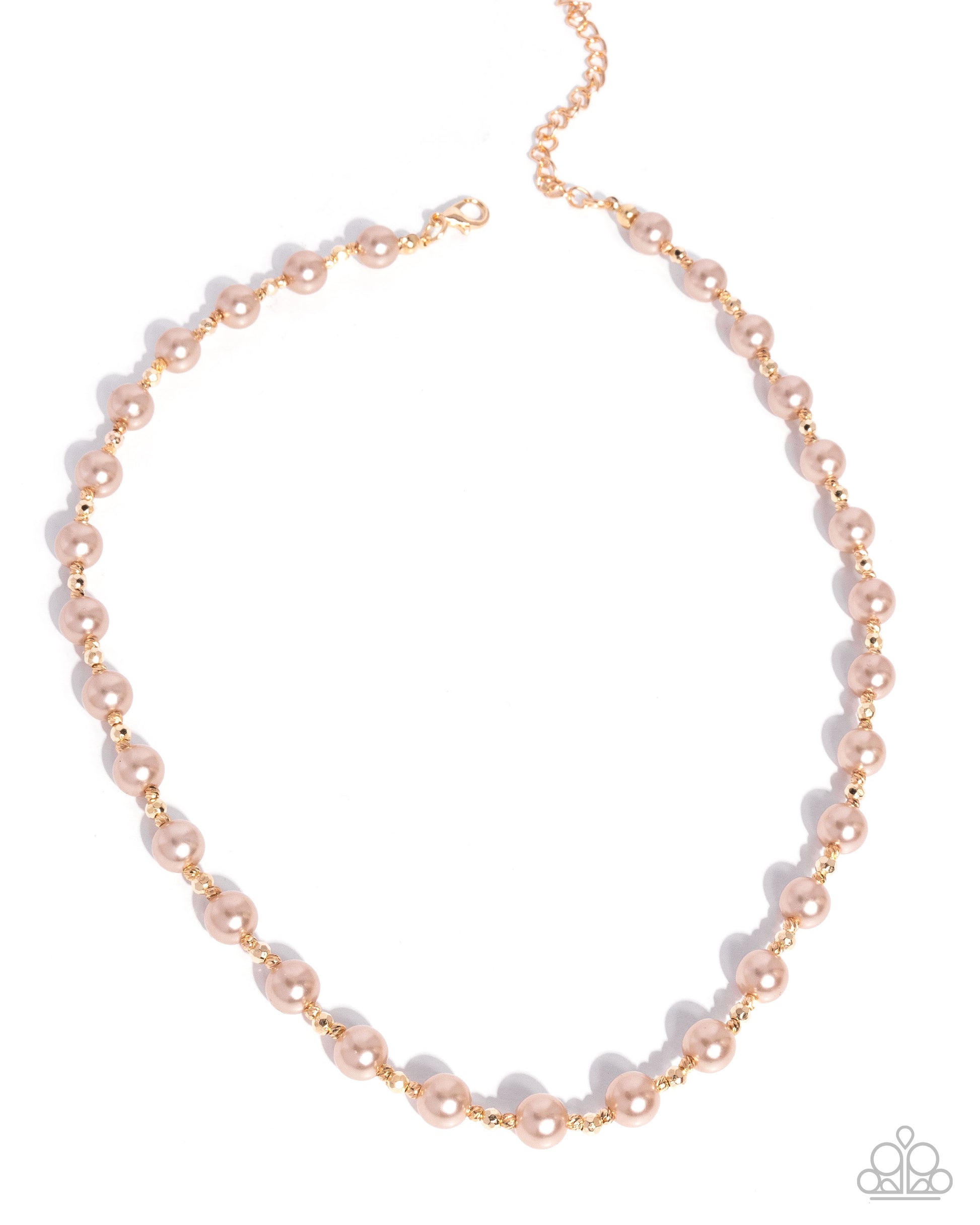 Pearl Premiere - brown - Paparazzi necklace