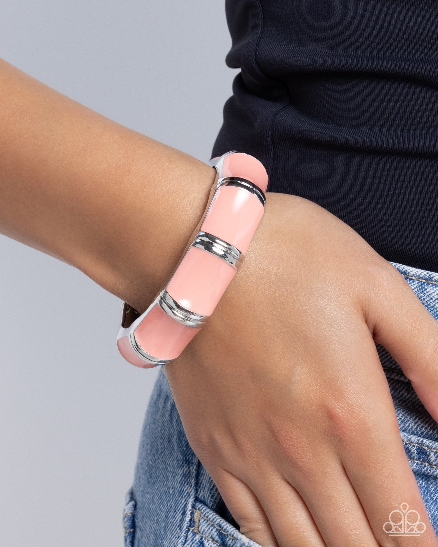 Pearlized Promise - orange - Paparazzi bracelet