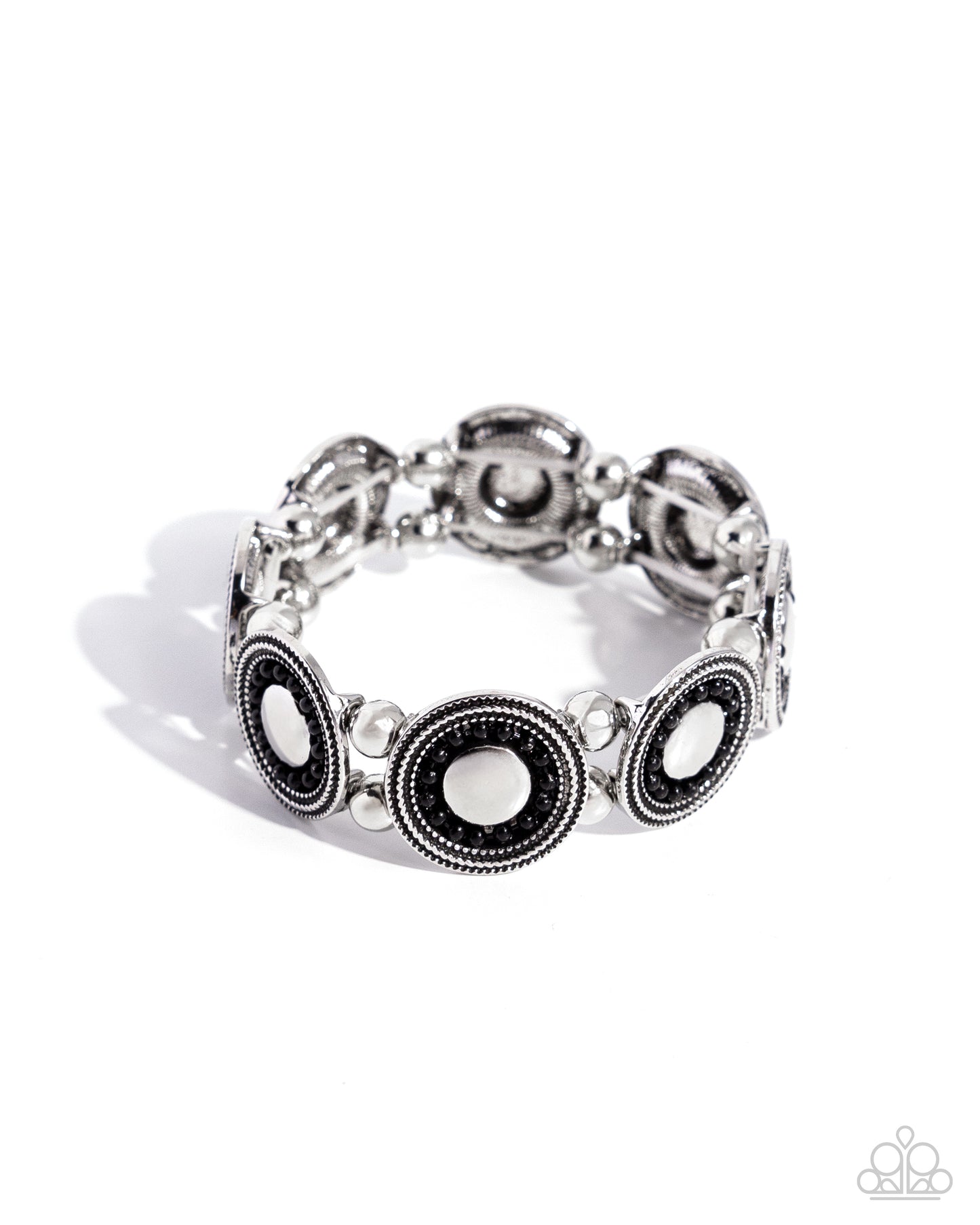 Pendant Paladin - black - Paparazzi bracelet