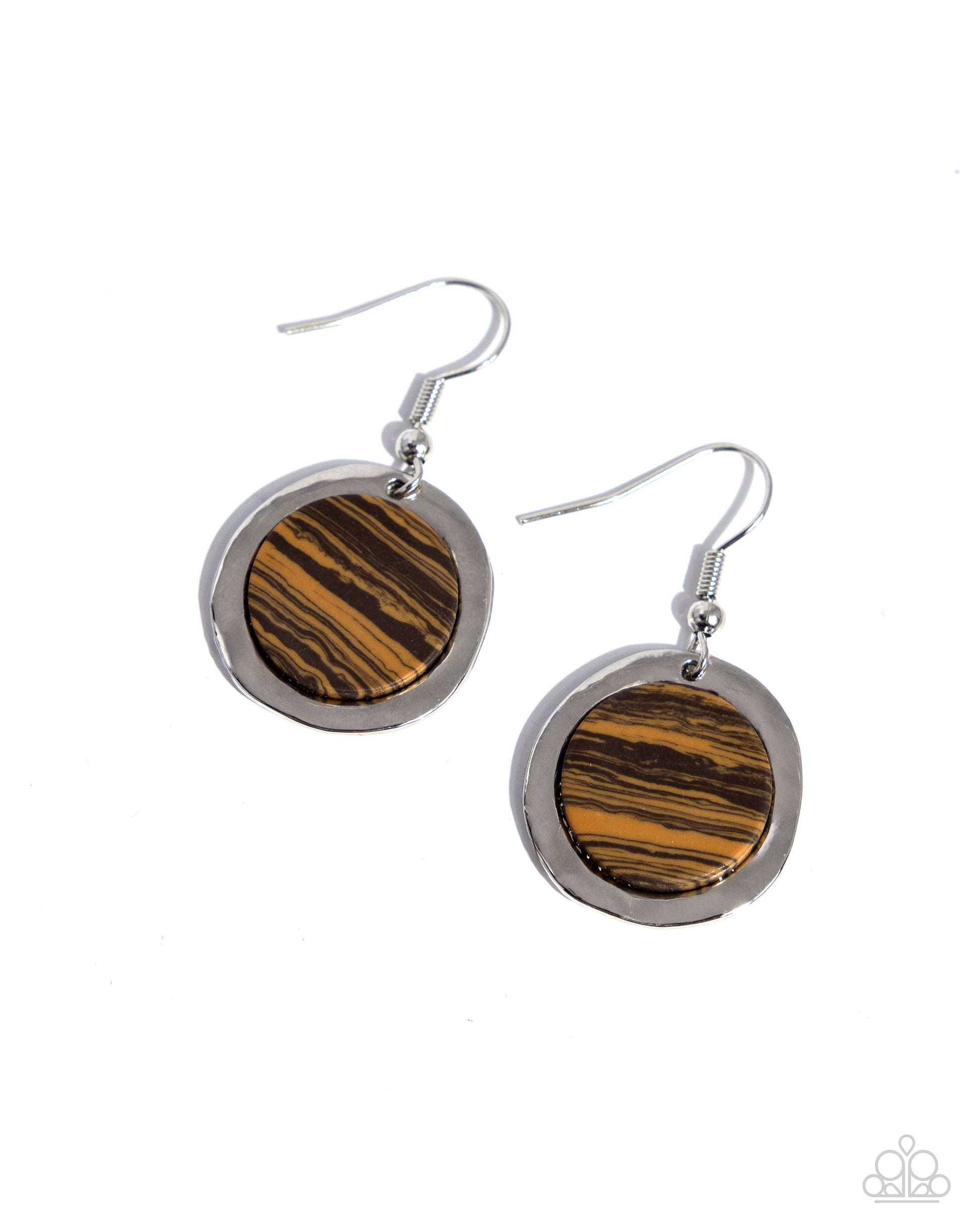 Pendant Paradox - brown - Paparazzi earrings