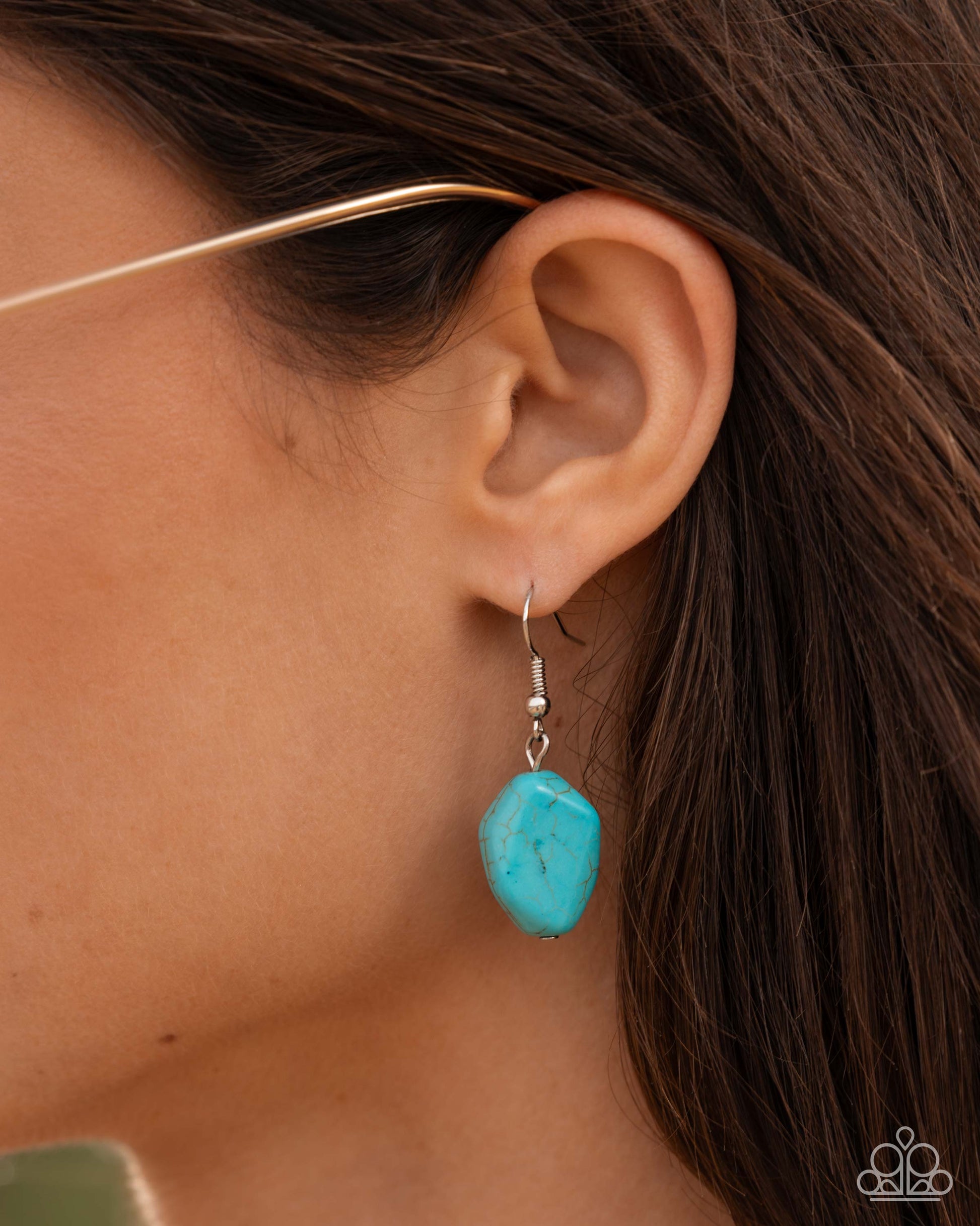 Pendant Passage - blue - Paparazzi necklace